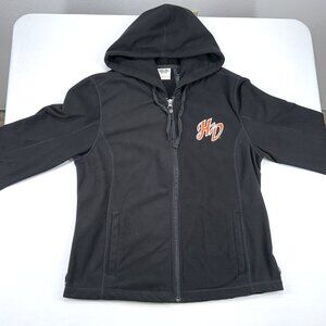 Harley Davidson Women’s Full Zip Hooded Fleece Jacket
